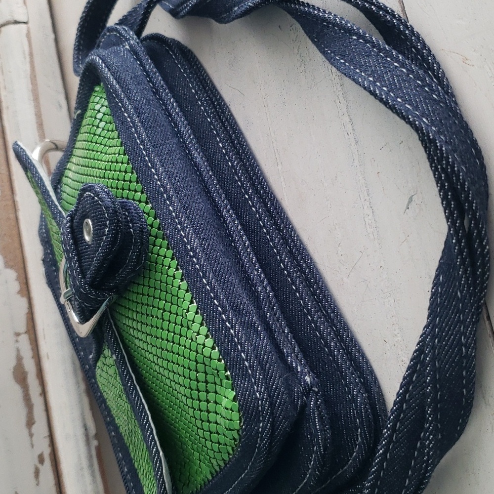 Whiting and David denim mesh bag - Picture 10 of 10